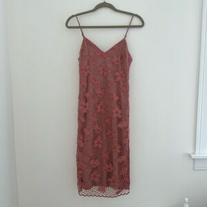 NBD Midi Lace Dress